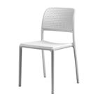 Plastová židle BORA bianco
