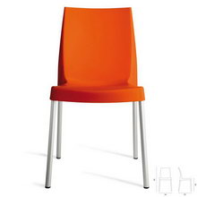 Židle BOULEVARD oranžová